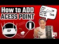 HOW to ADD TP-link EAP 110 AP (Access Point)  to PLDT HOME FIBR, CONVERGE, GLOBE, SKY FIBER,