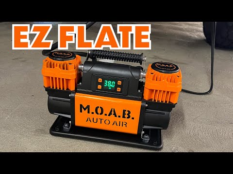 BEST AUTOMATIC AIR COMPRESSOR IN THE MARKET - EZ FLATE MOAB AUTO