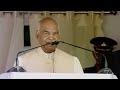 President Kovind addresses a public function at Paraunkh village, Kanpur Dehat