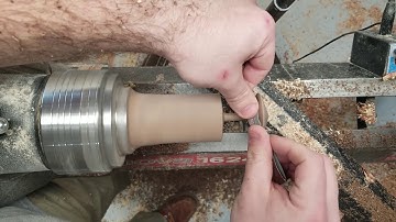 Turning a Walnut Spinning Top