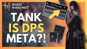 THIS TANK BUILD IS THE DPS META!!! Full Skill Rotation, Gear, Inner Ways Guide l Where Winds Meet