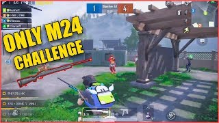 ONLY M24 CHALLENGE | PUBG MOBILE TDM MODE WITH M24 | MIRCHIFUN