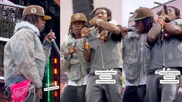 Rema And Shallipopi Perform Benin Boys At Wireless Festival Uk For The First Time