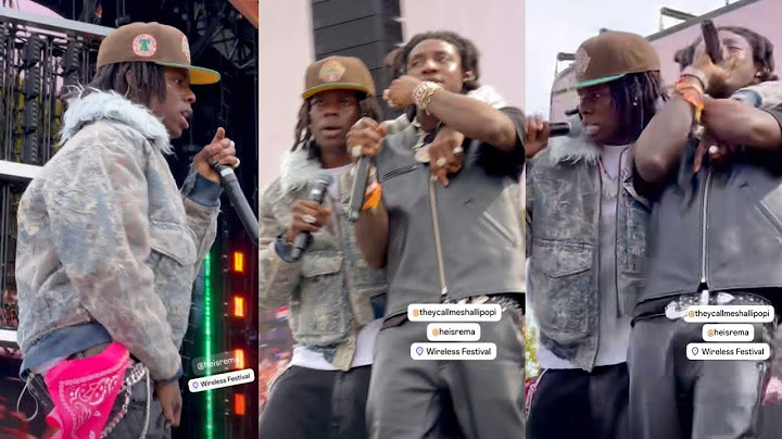 Rema And Shallipopi Perform Benin Boys At Wireless Festival Uk For The First Time