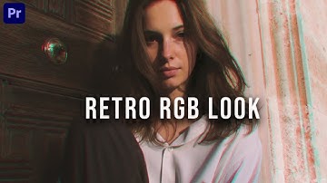 Retro RGB Split Effect (No Plugins Required) - Adobe Premiere Pro