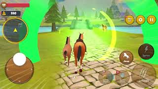 Wild Horse Survival Challenge Begins! Horse Simulator 🐎