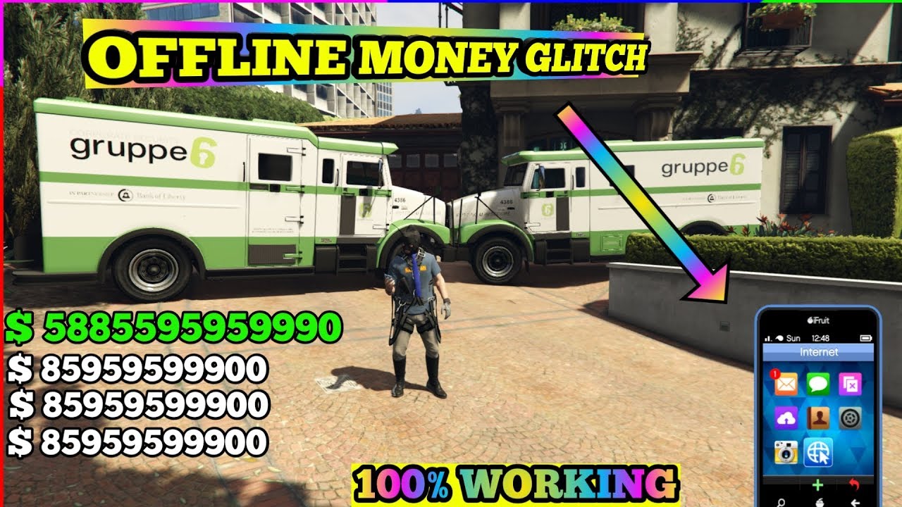 Gta 5 Money Glitch Offline Millions In Few Mins Youtube