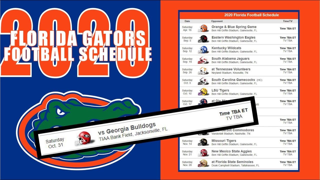 Download .Ics Calendar 2022 Florida Gator Football Schedule November