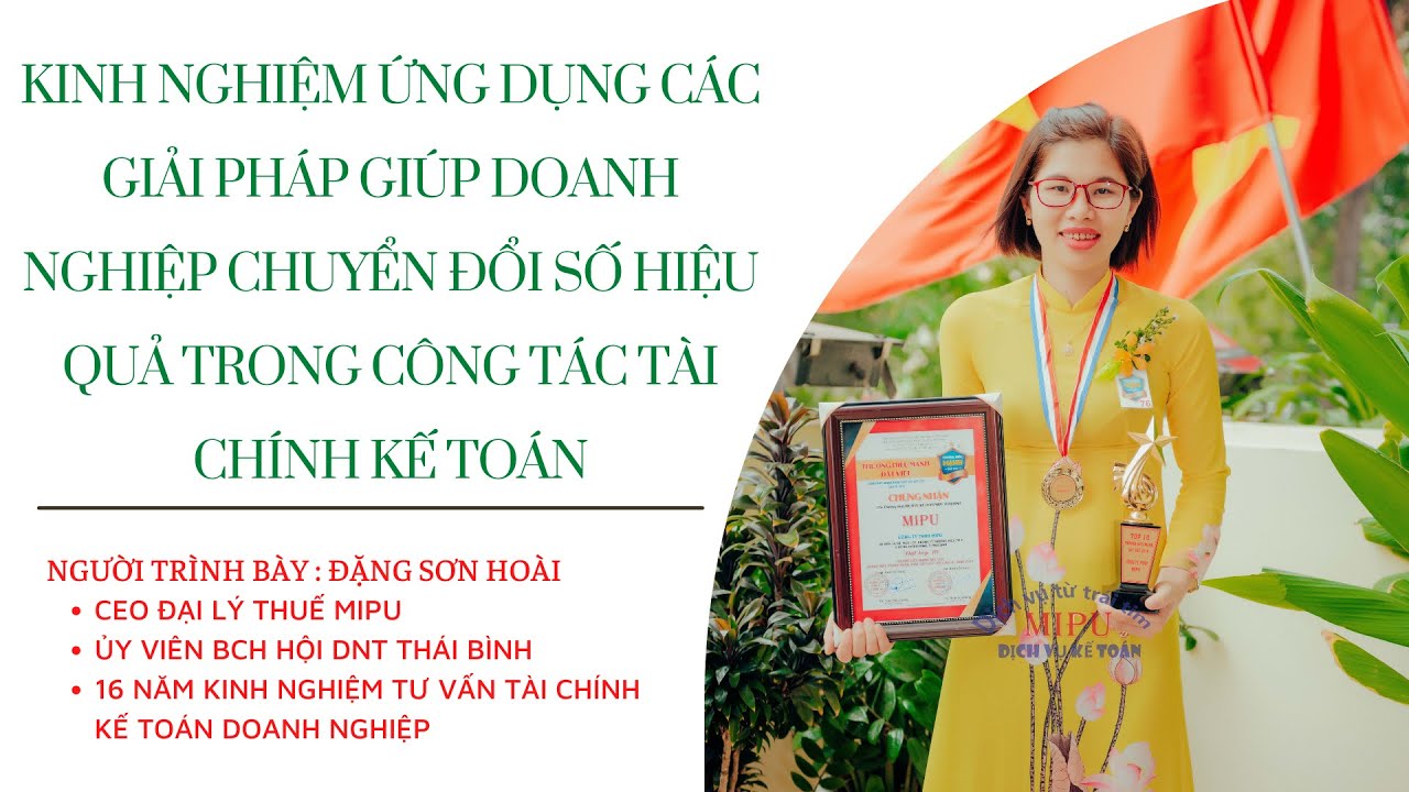 Công cụ chuyển đổi số trong công tác tài chính kế toán - YouTube