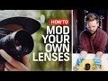 How To Mod Your Own Lenses (Anamorfake) | Cinematography Techniques