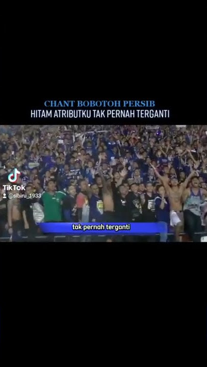 chant bobotoh persib bandung