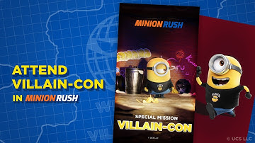 Minion Rush - Villain-Con Special Mission Trailer