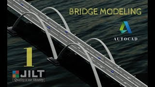 BRIDGE MODELING - AUTOCAD 3D - DESIGN - 1 (Dimensions given for practice) AutoCAD 3D Basics Training. This tutorial shows how to make 3D object in AutoCAD. This is basics beginner tutorial. This is step by