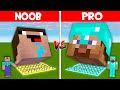 Minecraft NOOB vs PRO: NOOB FOUND HIDDEN DIAMONDS UNDER THIS HEAD BLOCK! (Animation)