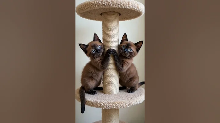 Video 10257391: burmese cat kitten, cute burmese kitten