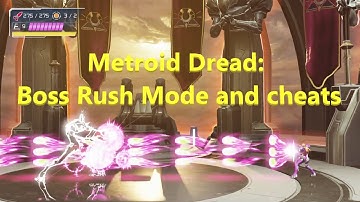 Metroid Dread: Boss Rush Mode and 2.1.0 cheats