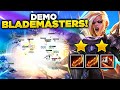 DEMO BLADEMASTERS! KAYLE STUNS EVERYONE! | TFT | Teamfight Tactics Galaxies