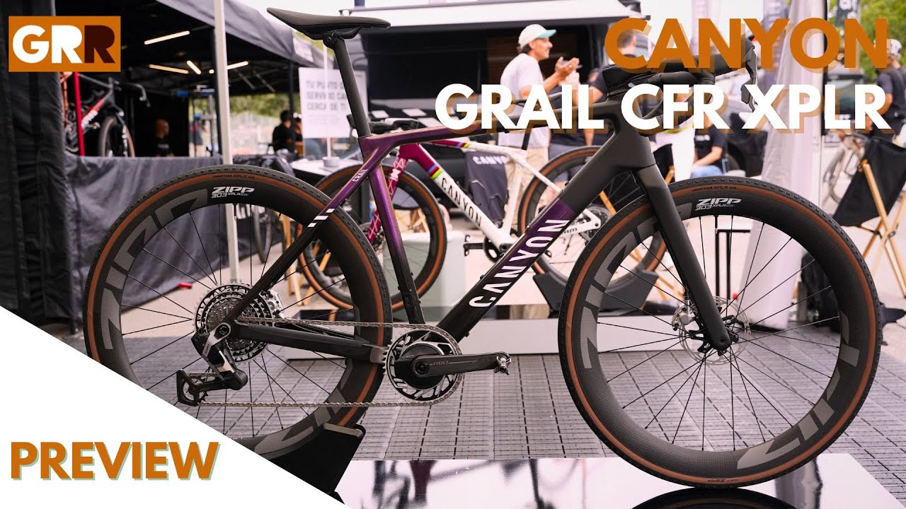 Canyon Grail CFR XPLR | Preview | A World Champion Bike! - YouTube