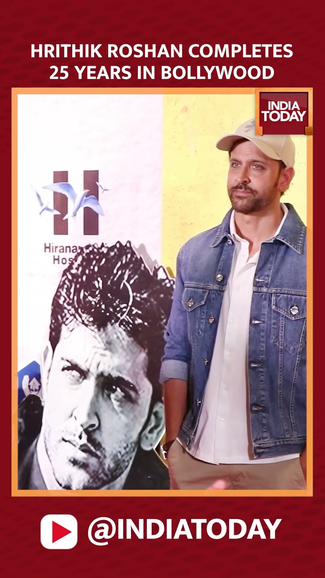 Hrithik Roshan Completes 25 Years In Bollywood #hrithikroshan #bollywood #25yearsanniversary #shorts