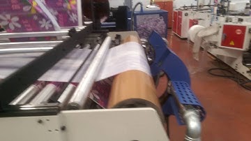 TY-750 HSL Soft Loop Handle Bag  Making Machine ( Speed in Video is 155 bags/min.)