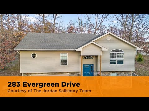 283 Evergreen Drive, Four Seasons, MO home video tour