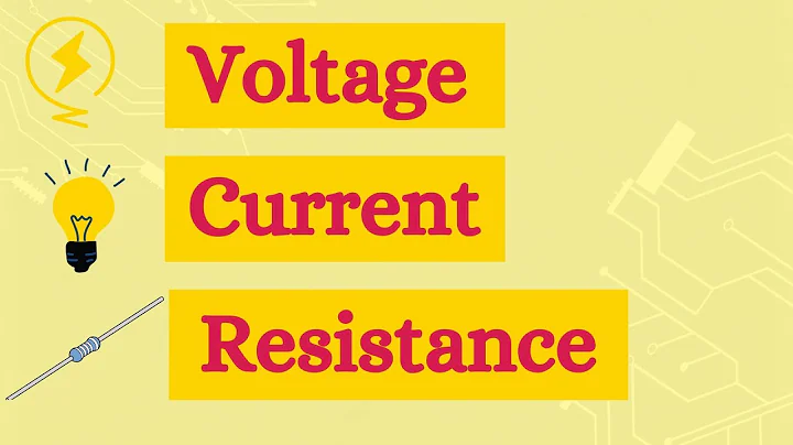 Voltage Current and Resistance Explain