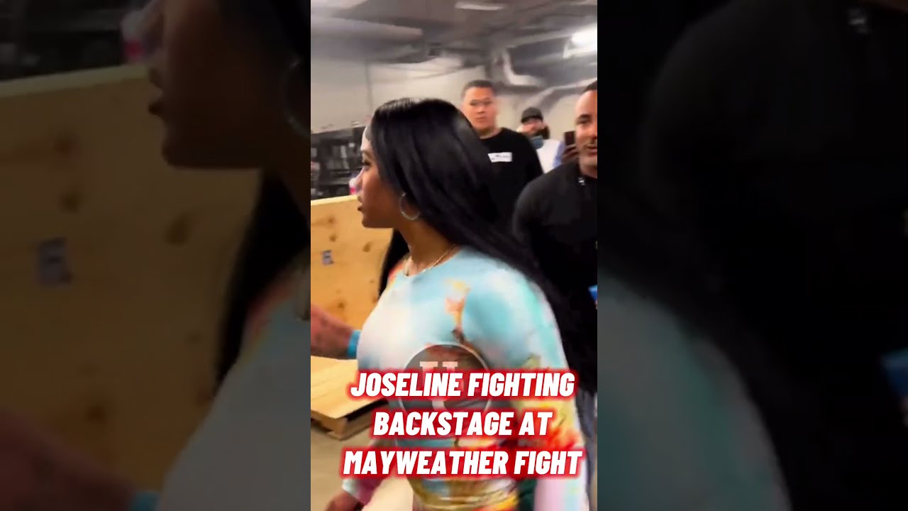 Joseline Fighting Backstage At Mayweather Fight Joselinehernandez