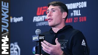 Ufc welterweight darren till addressed the media following fight night
130 in liverpool, england. for more mma news: http://www.mmajunkie.com
upcoming ev...