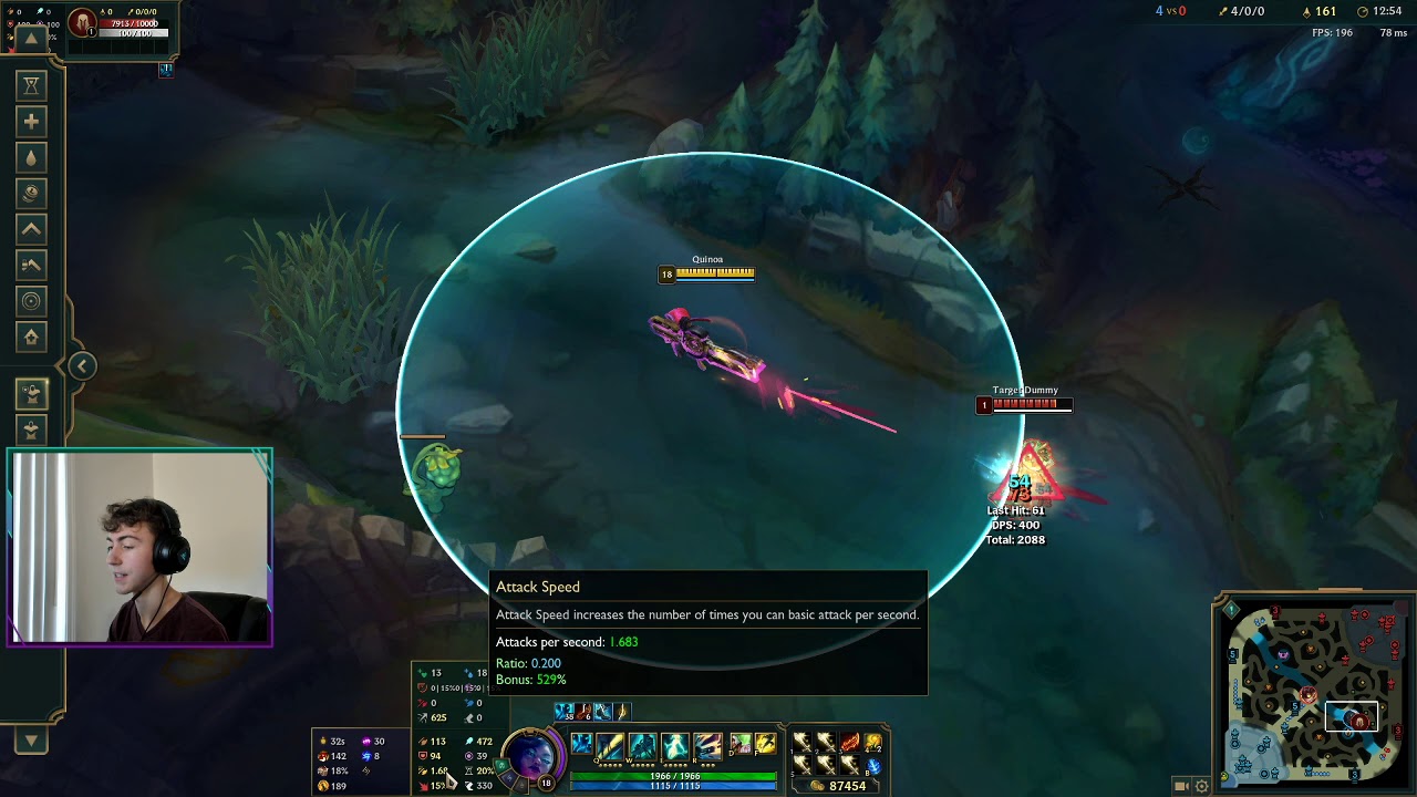 Senna's max Attack speed