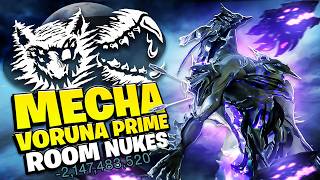 Damage Cap Voruna Prime Mecha Status Build Insane Room Nukes Steel Path Warframe 2026