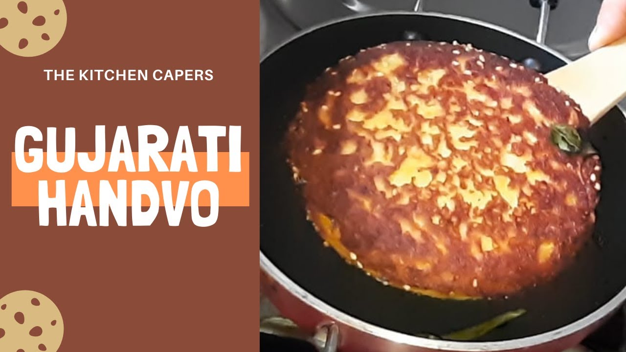 कढाई मे बनाये गुजराती स्वादिष्ट हांडवो Gujarati famous Handvo recipe