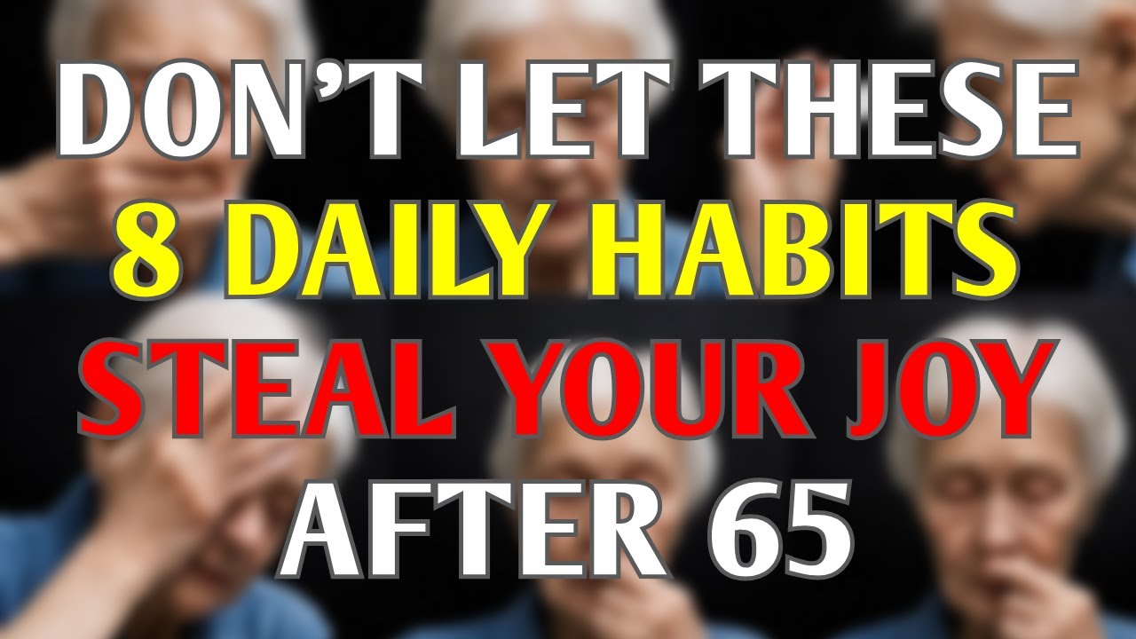 Don’t Let These 8 Daily Habits Steal Your Joy After 65 