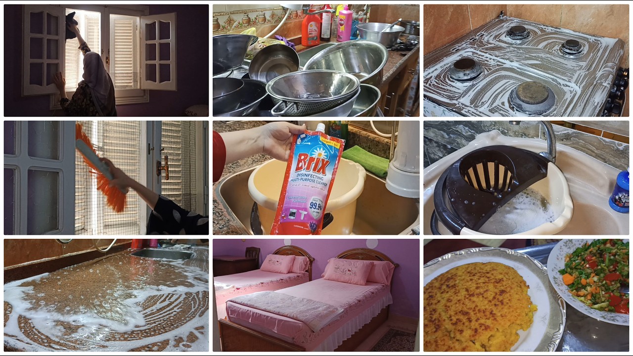 بيتي مكركب ومش باين عليه نظافة ❌🤦في ثانيه الا ثانيه هتنضفي البيت بسرعة ⁉️ والكل هيشهد بشطارتك ✨👌