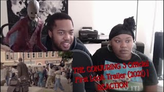 THE CONJURING 3 Official First Look Trailer (2021) | REACTION
