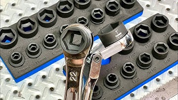 QUINN Stubby Impact Solution! - ASTRO TOOLS Extra-Long 18” Flex Head Ratcheting Wrench