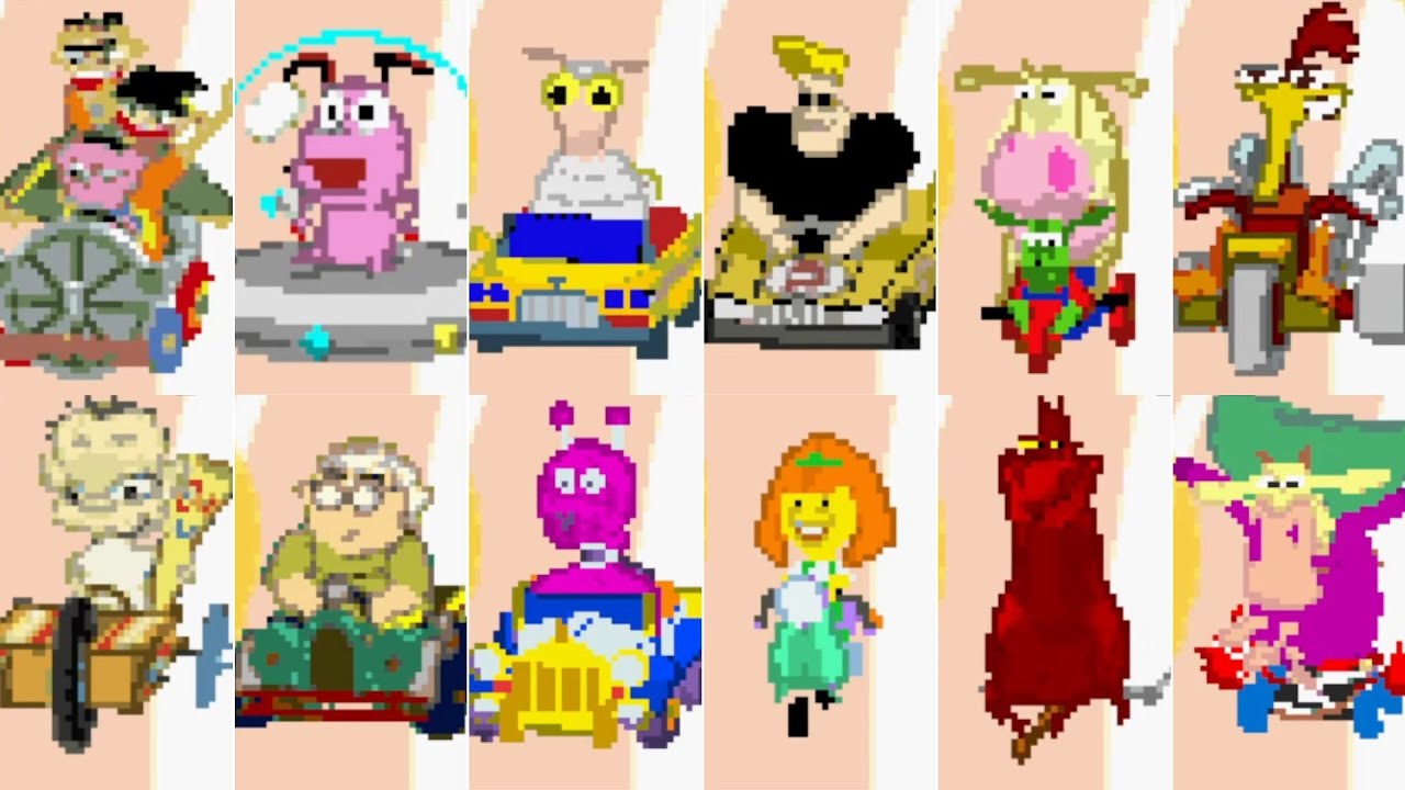Cartoon Network Speedway // All Playable Characters - YouTube