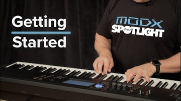 YAMAHA MODX - An Introduction and Getting Started