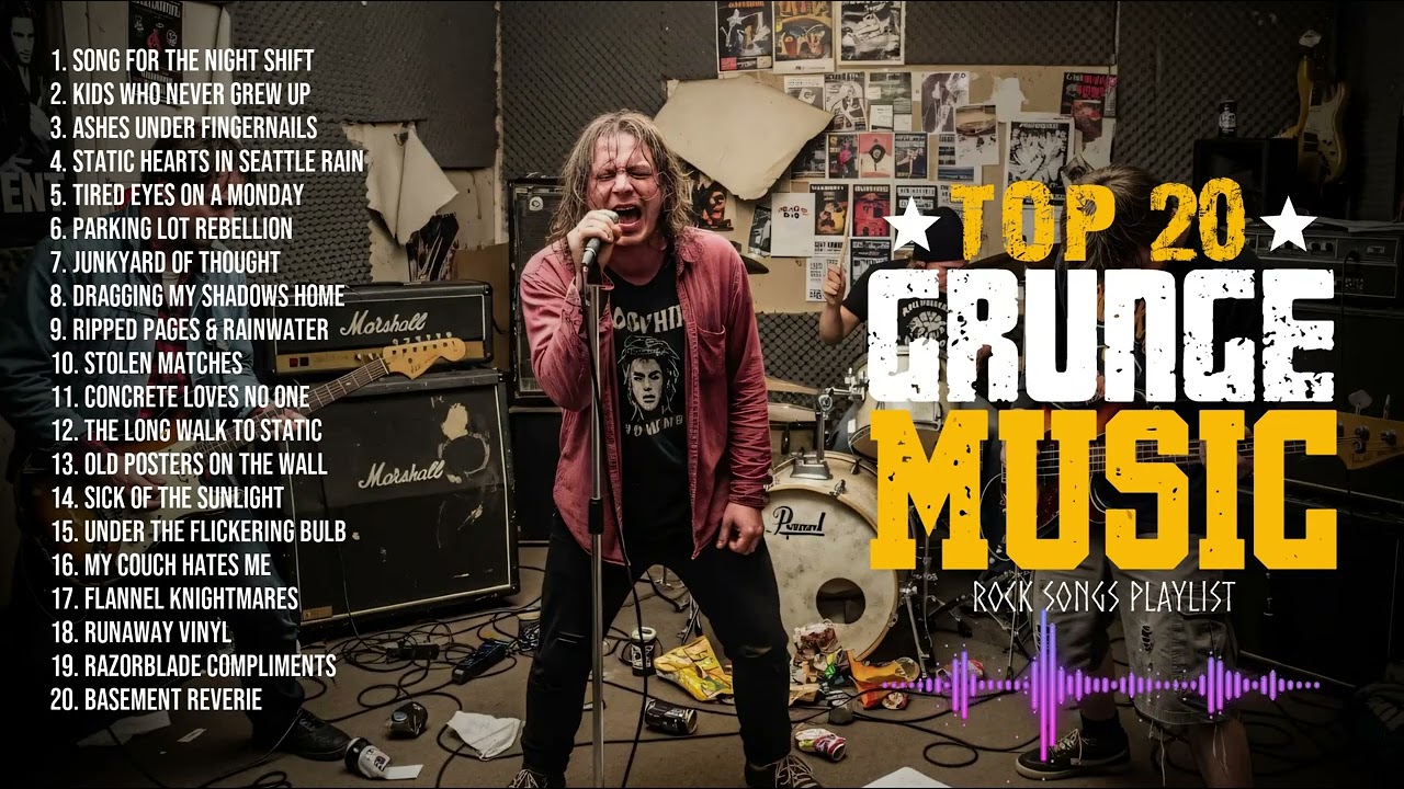 Best Grunge Music Playlist | The Best Alternative Rock Songs