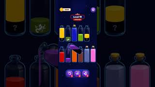 Magic Sort Level 18 - 21 All Level Complete 💯💯✅✅ #magicshort #puzzlegame #viralvideo #puzzle