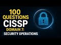 CISSP Domain 7 Practice Questions: ACE Your CISSP Exam Now!