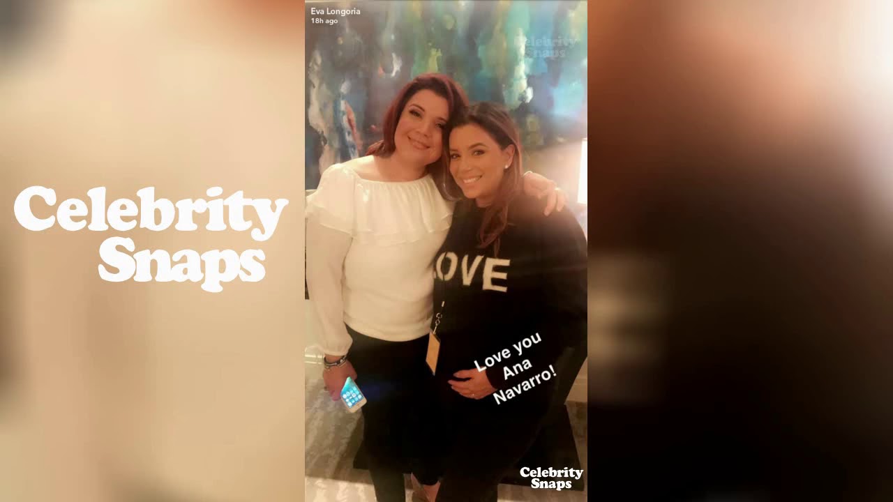 Eva Longoria Snapchat Stories | March 27th 2018 |