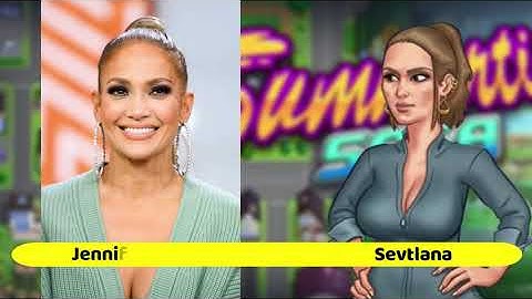 Summertime Saga Characters in Real Life