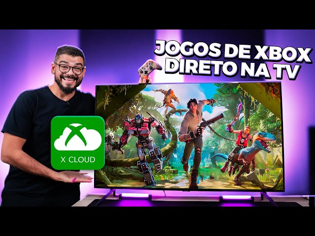 como JOGAR XBOX na TV SAMSUNG sem CONSOLE - XCloud Tutorial 🎮📺 