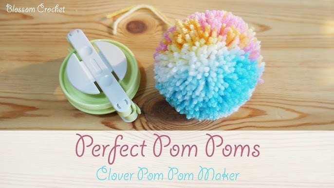 Pom Pom Making- DIY Craft – Clover Needlecraft