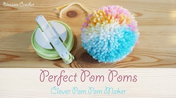 De perfecte pompon - Hoe gebruik je de Clover Pom Pom Maker?