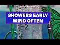 Weather Pattern Shift Cooler and Windier
