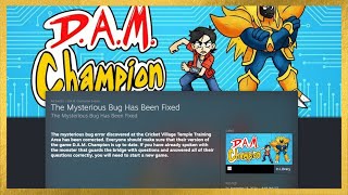 Detailed D.A.M. Champion Temple Training Area Patch Update Details