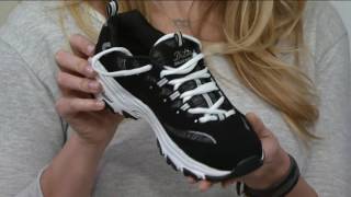 Skechers D'Lites Lace-up Sneakers Me Time on QVC - YouTube