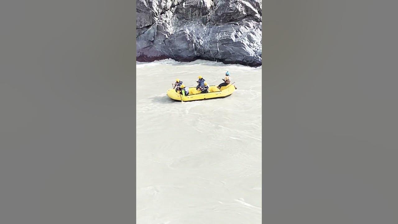 world number two river rafting in Ladakh Baskar river video #leh - YouTube