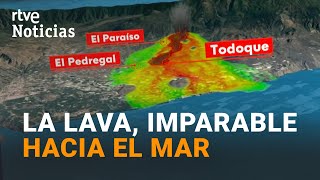 EXPLOSIONES y GASES NOCIVOS: las consecuencias de que la LAVA llegue al MAR | RTVE Noticias